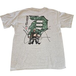PRIMITIVE x Attack On Titan Reiner Dirty Tee Boys XL Heather Gray NWT